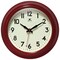 Infinity Instruments 8.5 in. Retro Diner Wall Clock, Red 14751RD-3773 - alternate 1